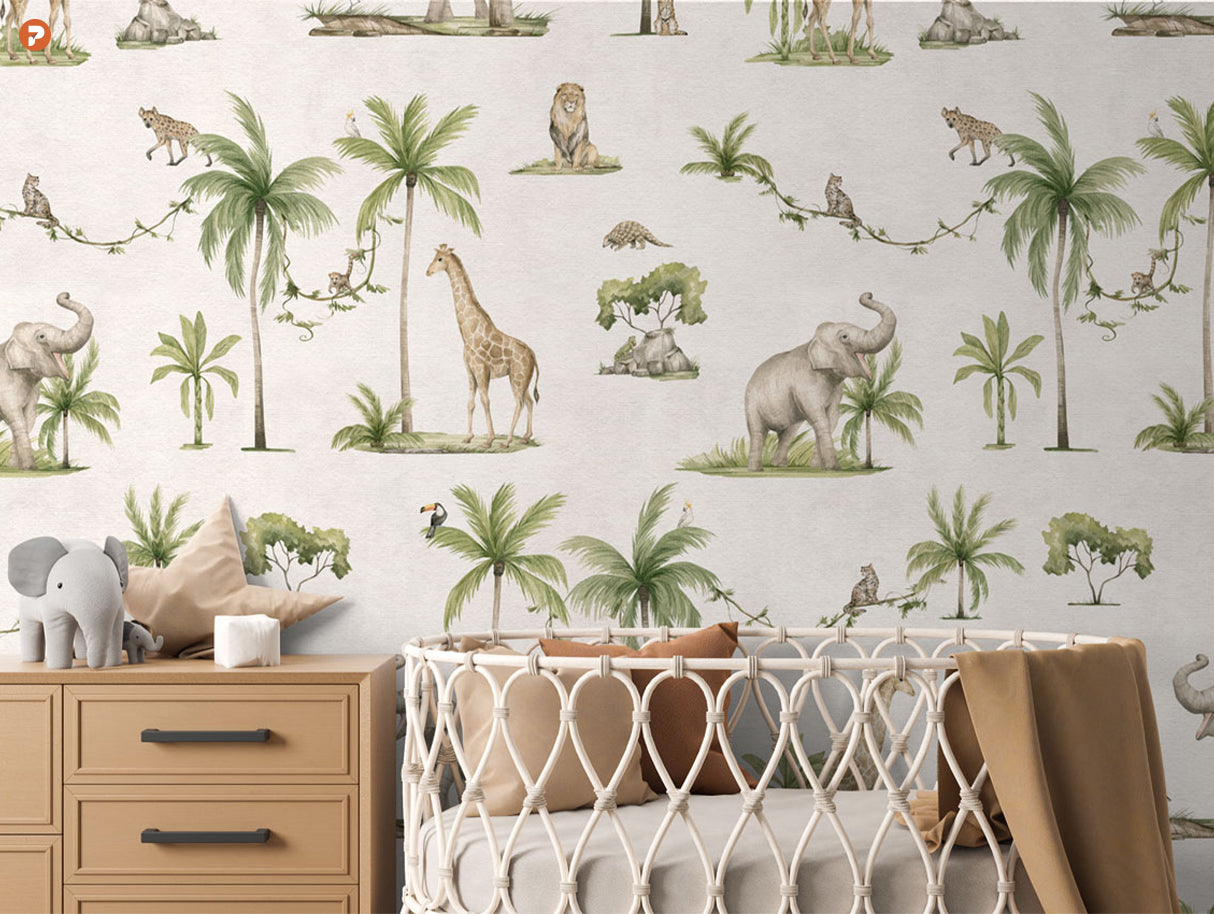 Joyful Jungle | White