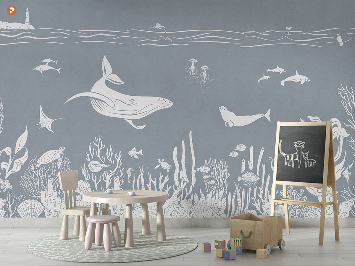 Monochrome Sea | Blue