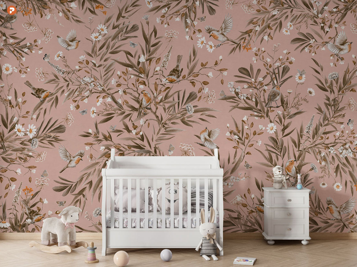 Playful Series | Robins | Vintage Pink