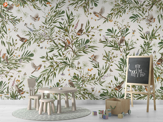 Playful Series | Robins | White