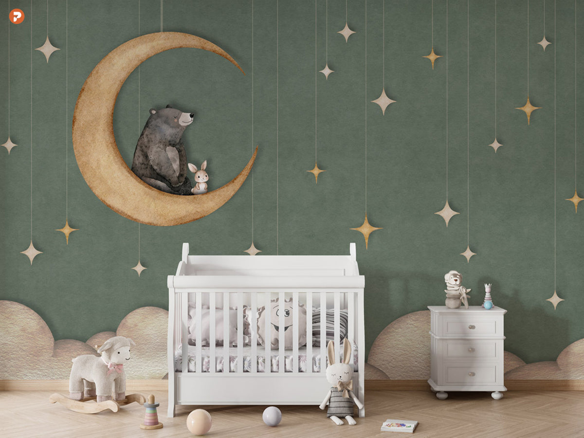 Bear on the Moon | Green