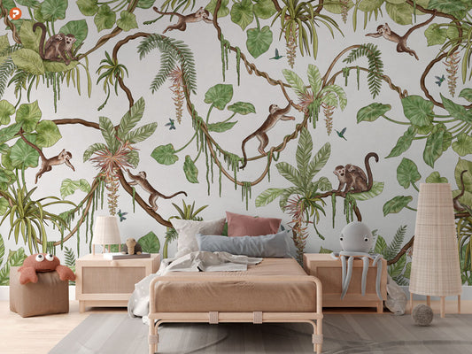 Playful Series | Monkey | White