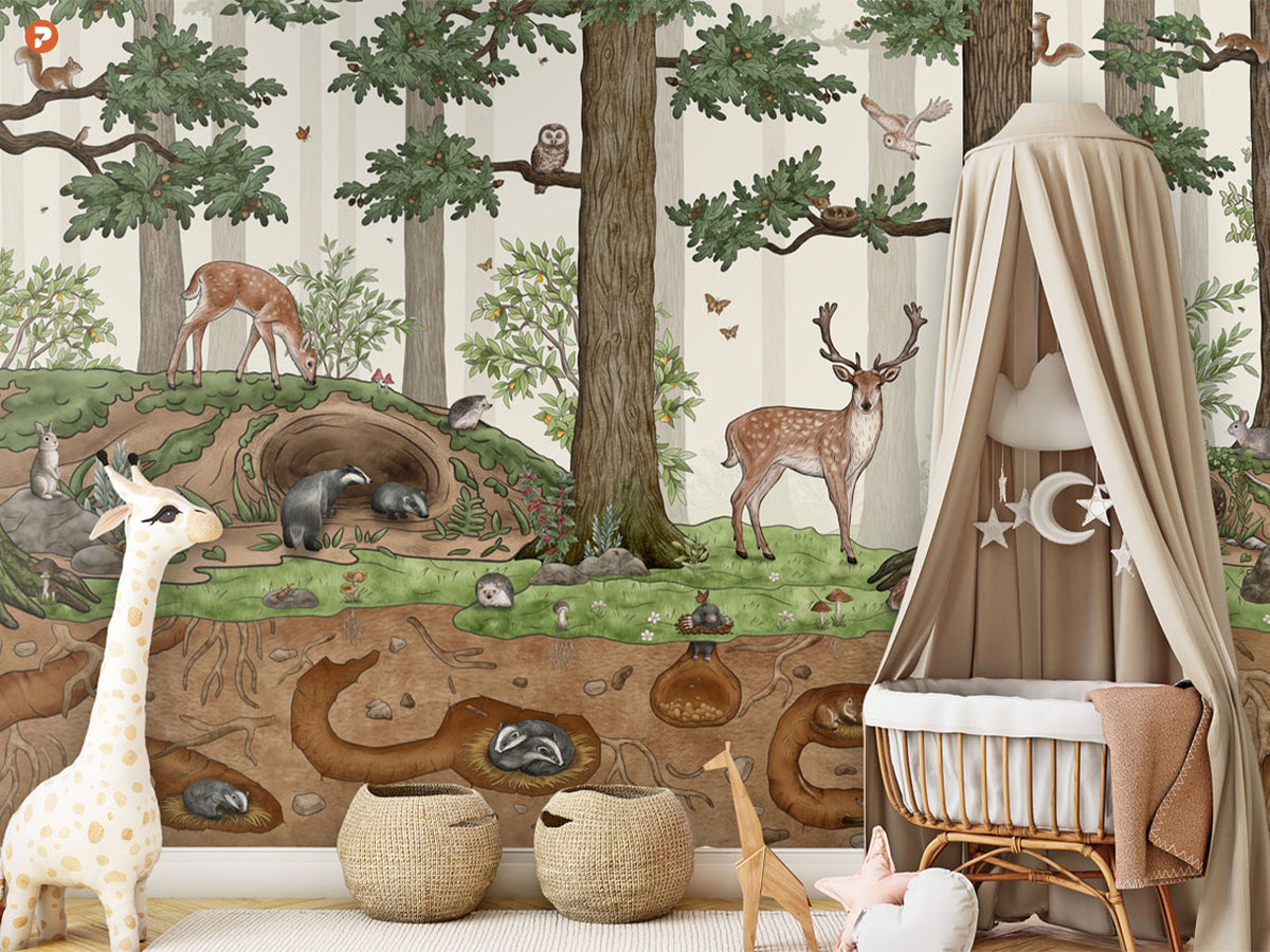 Animals in the Forest
