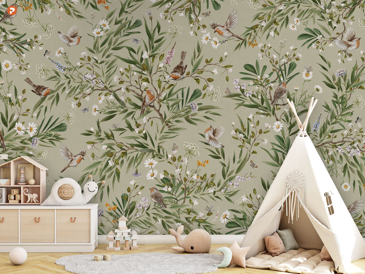 Playful Series | Robins | Green