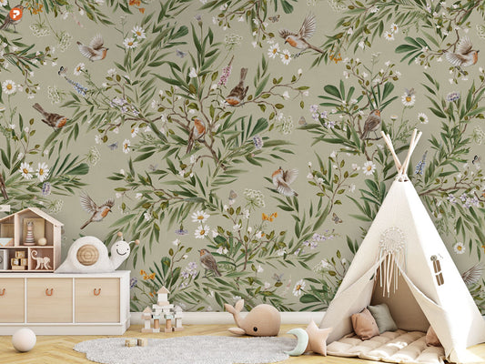 Playful Series | Robins | Green