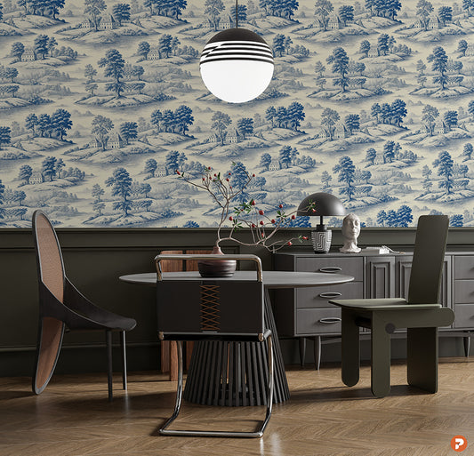 French Country Side Toile De Jouy
