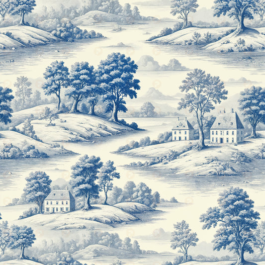 French Country Side Toile De Jouy