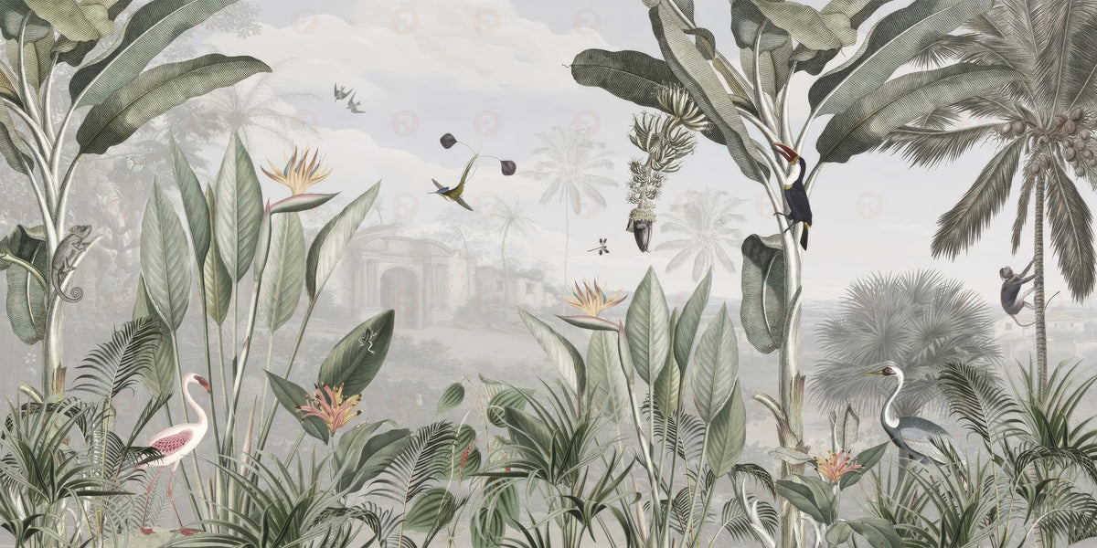 Vintage Botanical Jungle