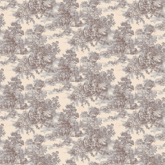 Beige Toile De Jouy