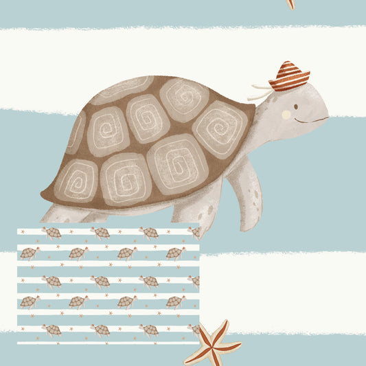Turtle Time Stripes