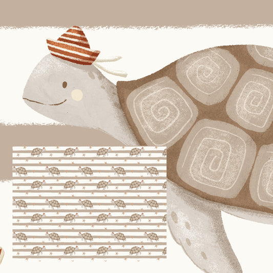 Turtle Time Stripes