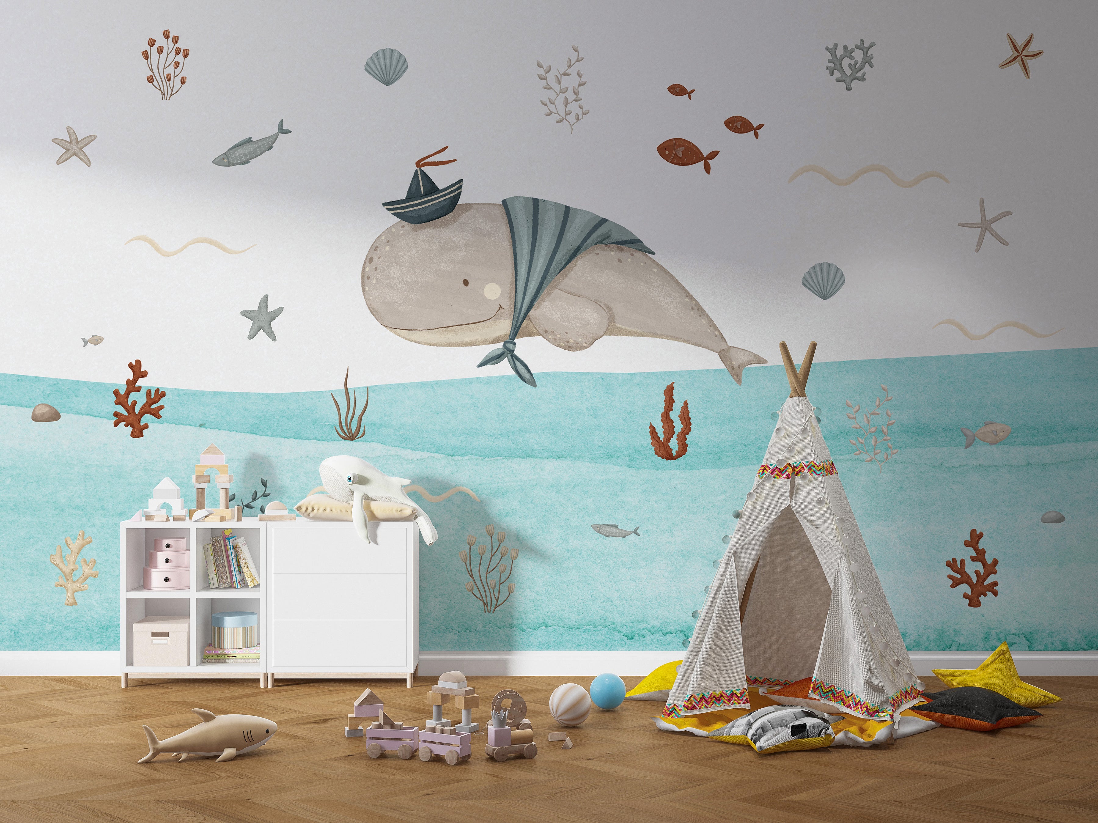 Whale and Friends The Printerie