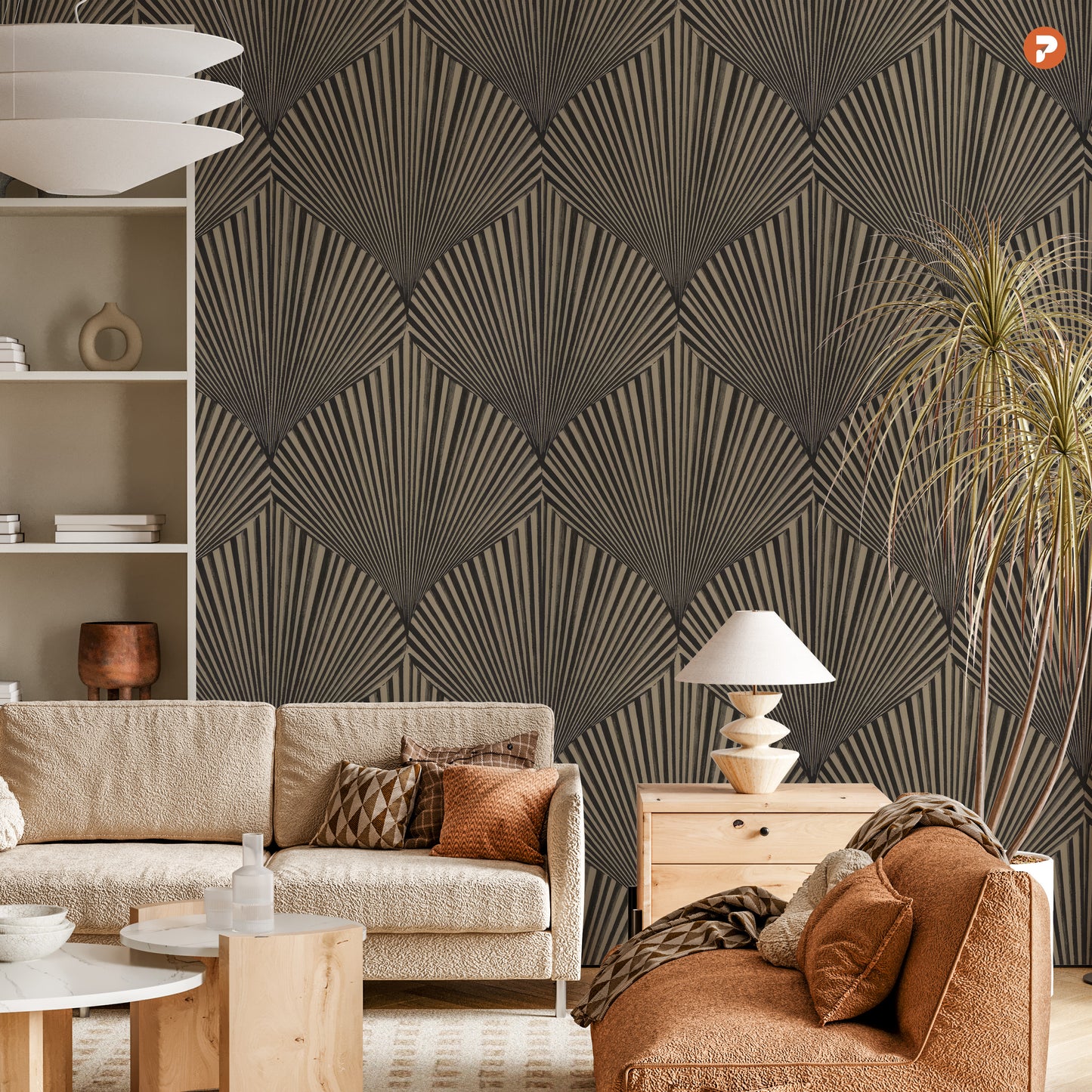 Fan-Shaped Leaves