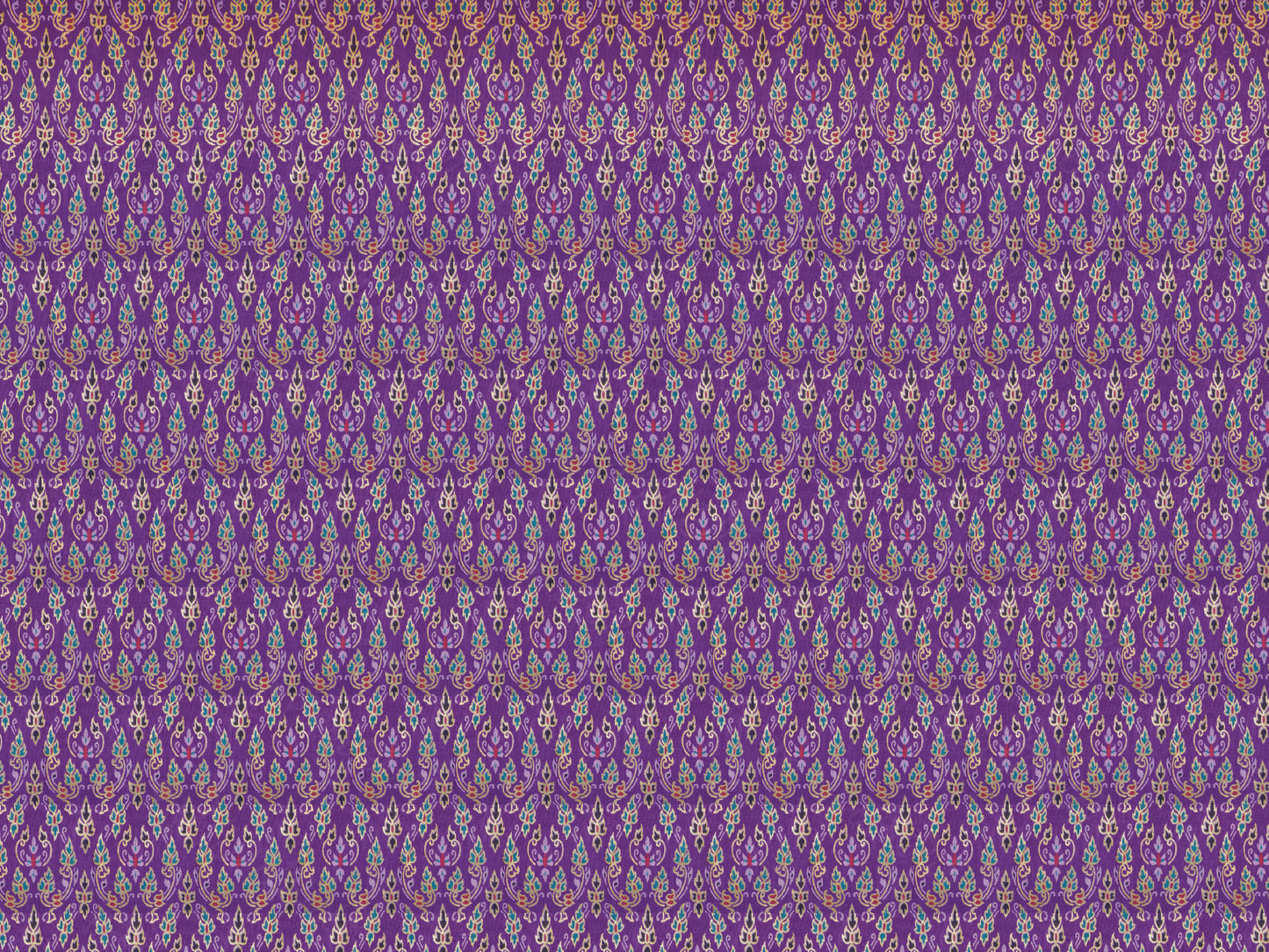 Purple Batik Pattern Crop Proof