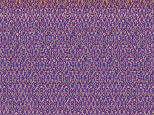 Purple Batik Pattern Crop Proof