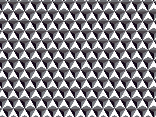 Grey & Silver Geometric Triangles Crop Proof