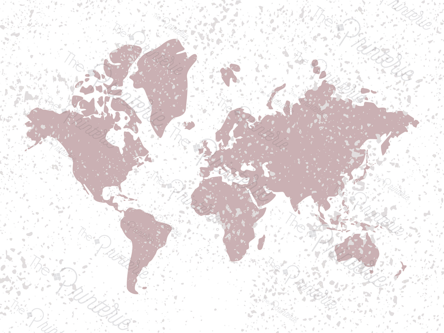 Mauve World Map